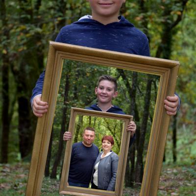 Photographie famille originale